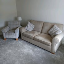 Three Seater Settee and Chair 