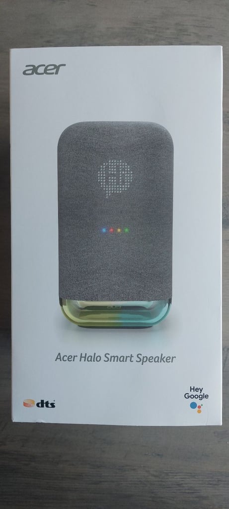 Acer HSP3100G Halo Smart Speaker, Grey