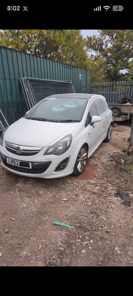 2013 vauxhall Corsa d Sri paint code z474 all parts