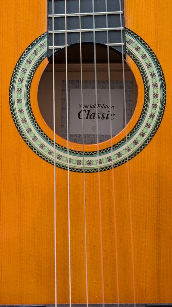 Classic Acoustic Wooden Guitar 