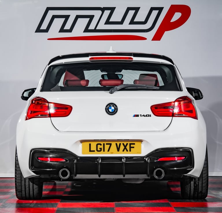 2017 BMW 1 Series M140i 3dr [Nav] Step Auto (340ps) - Red Leather - Extra's HATCHBACK Petrol Auto...