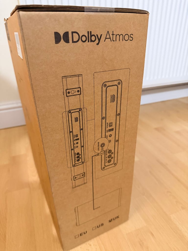 Hiwill A41 300W 4.1ch Dolby Atmos Soundbar + 2 Front Surround + Subwoofer (Brand New)