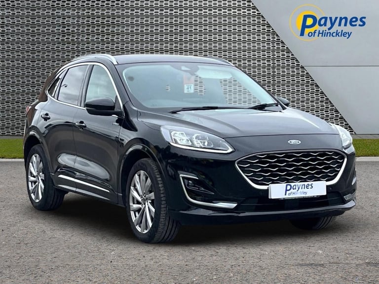 2023 Ford Kuga Vignale SUV 2.5l 190PS pHEV AUTO in Agate Black 1 OWNER, FSH