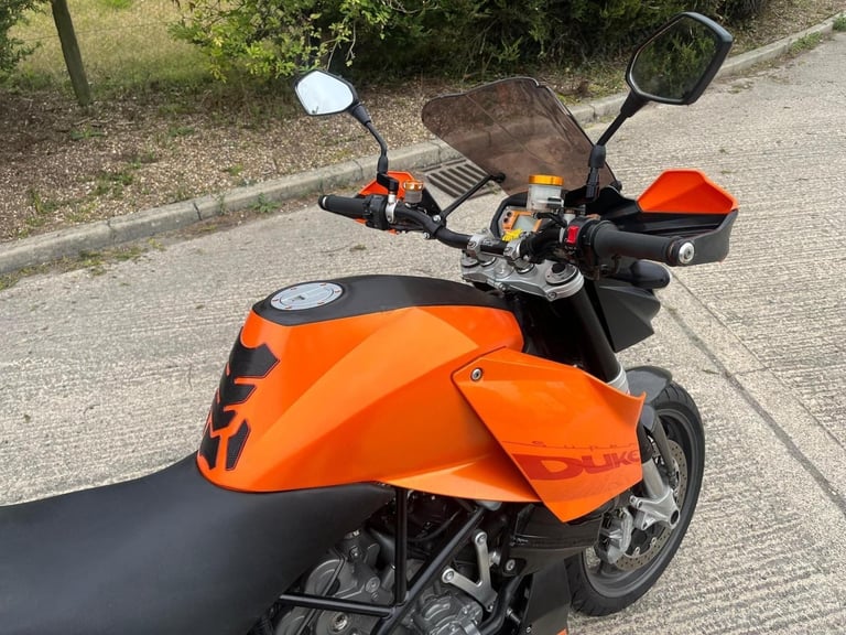 2005 05 KTM 990 SUPER DUKE NAKED SUPERDUKE ORANGE NEW MOT HPI CLEAR 