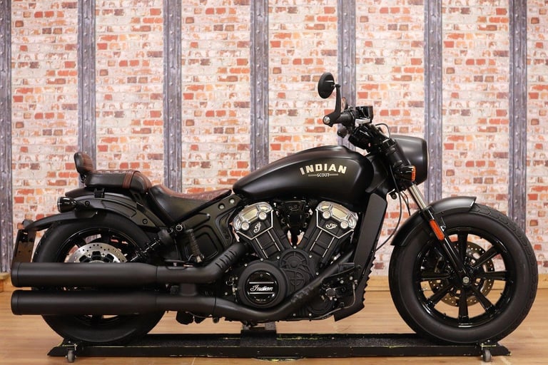 **DEPOSIT TAKEN** 2021 INDIAN SCOUT BOBBER - 3,604 MILES - 1 OWNER