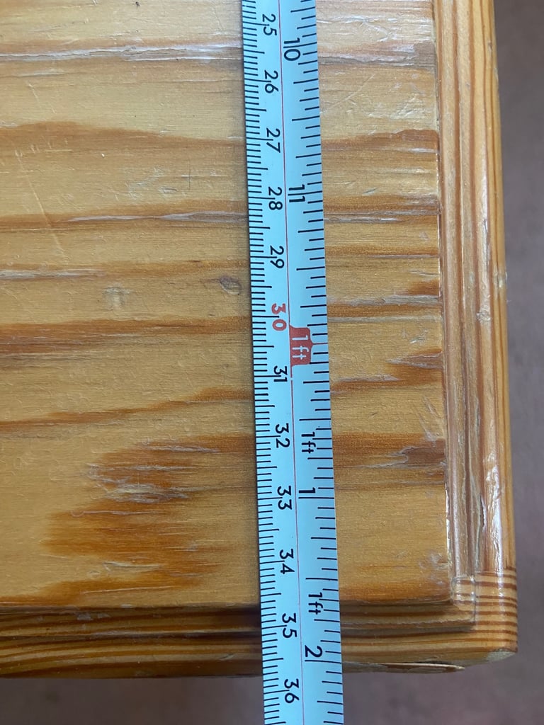 Pine bedside cabinet bedside table With drawer Vintage?