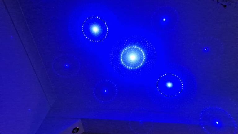 QTX Fractal-250 Green Blue Laser DJ Lighting Effect Equipment (PLEASE READ)