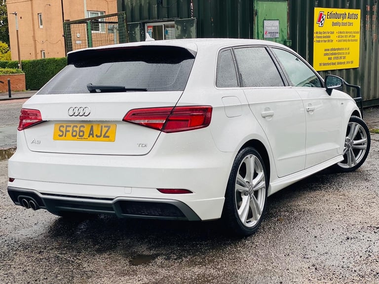 2017 Audi A3 2.0 TDI S Line 5dr HATCHBACK DIESEL Manual
