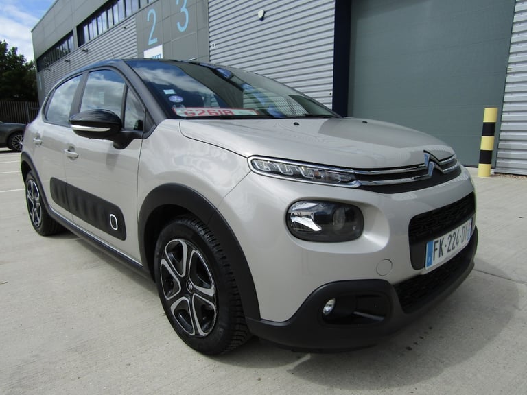 2019 Citroen C3 1.2 VTi VTR+PURE TECH FLAIR EURO 6 (s/s) 5DR LEFT HAND DRIVE FRENCH REG Hatchback...
