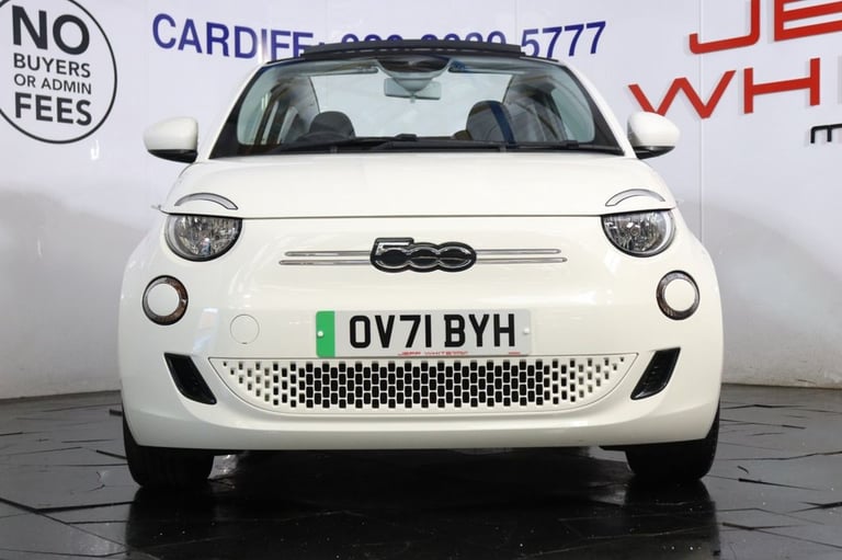 2021 Fiat 500e C 42kWh Icon 2dr Auto Convertible (SAT NAV, CRUISE)  Convertible ELECTRIC Automatic