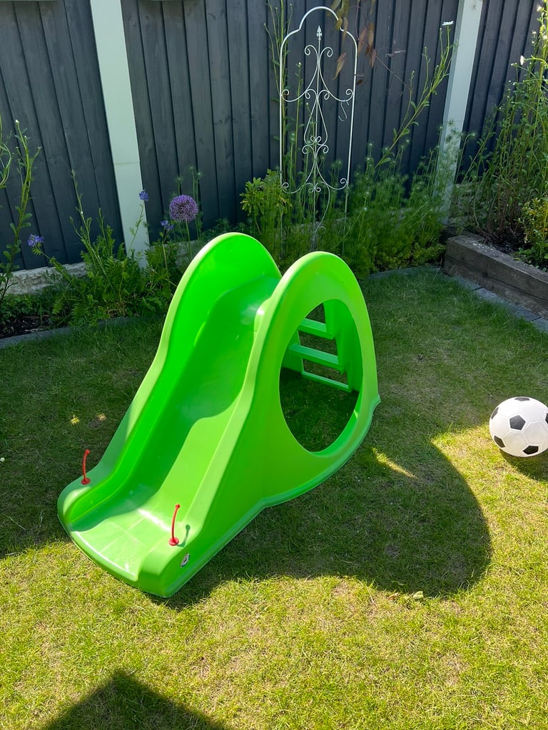 SOLD. 3ft Bug Toddler Slide - Green