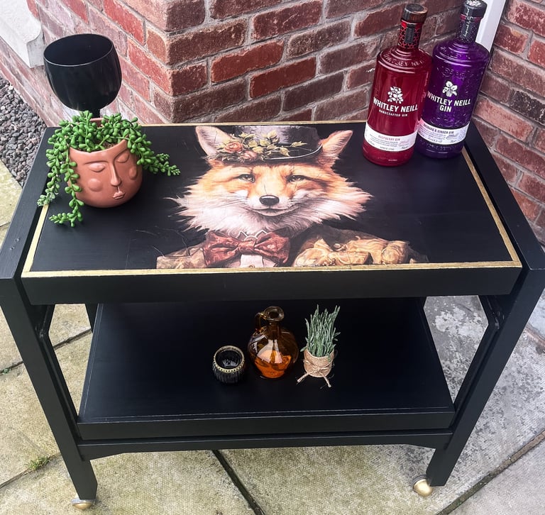 Fantastic Mr Fox Antique Drinks Trolley 