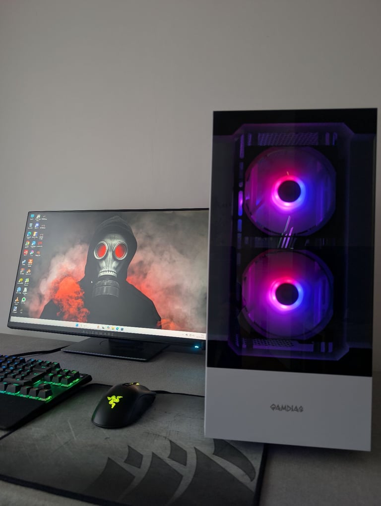 Full Setup AMD Ryzen RTX Gaming PC