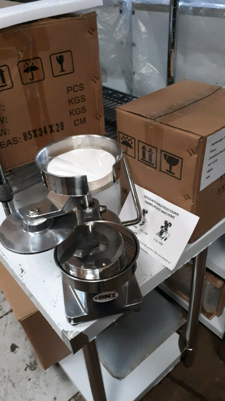 image for Commercial Burger Press Patty maker 150mm/ 6 inches new