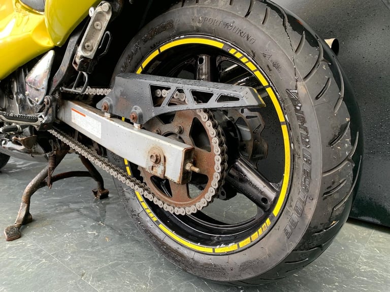 SUZUKI GSX 600F RUNNING PROJECT BIKE HPI CLEAR