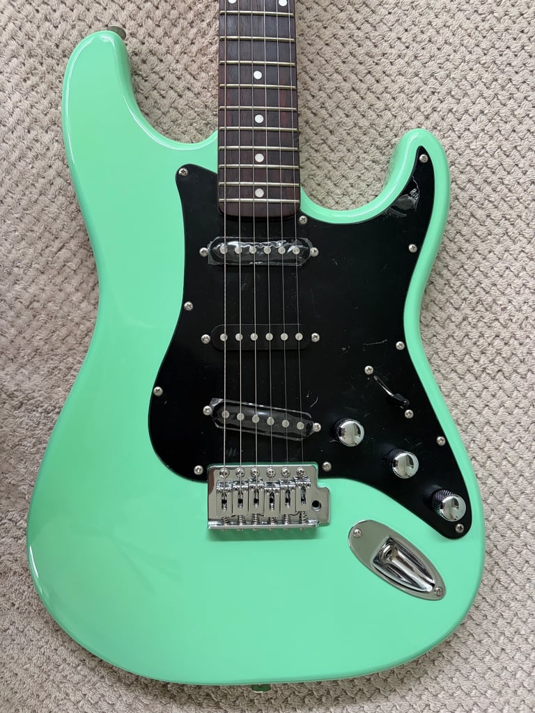 Boxed Electric guitar