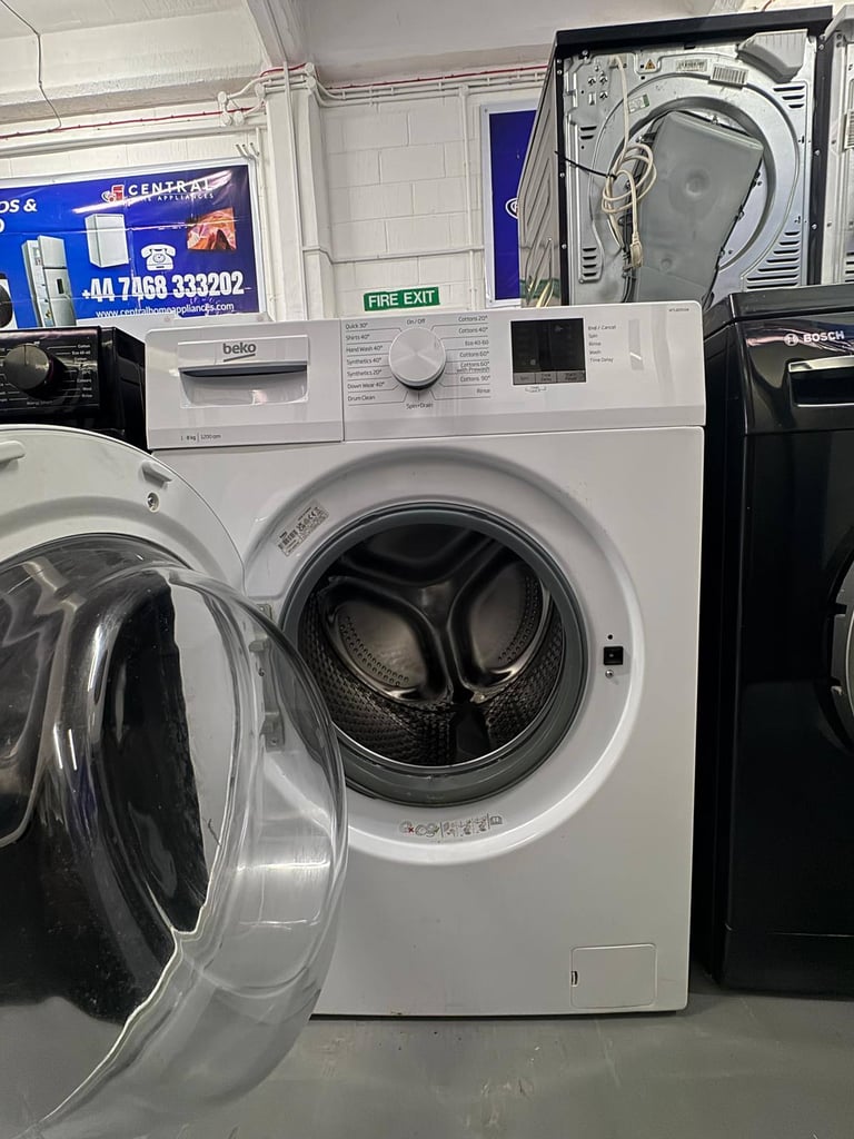  Beko 8kg 1200rpm Washing Machine – Free Same Day Delivery