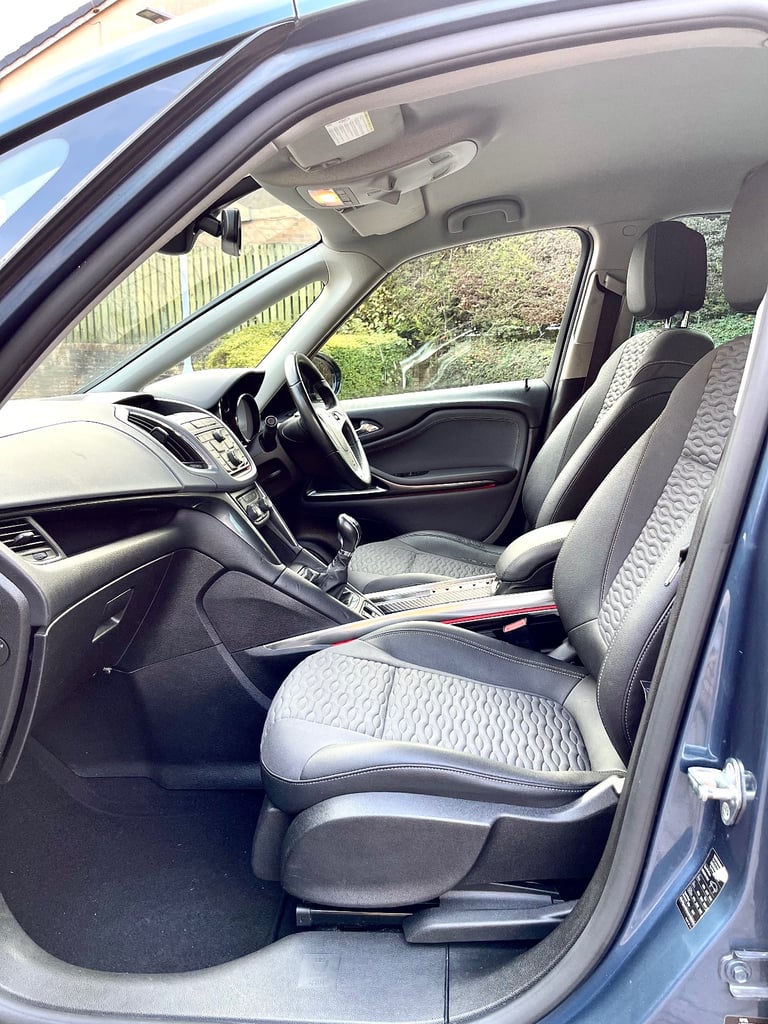 2014 VAUXHALL ZAFIRA TOURER SE CDTI 2.0 DIESEL 7 SEATER MPV BLUE