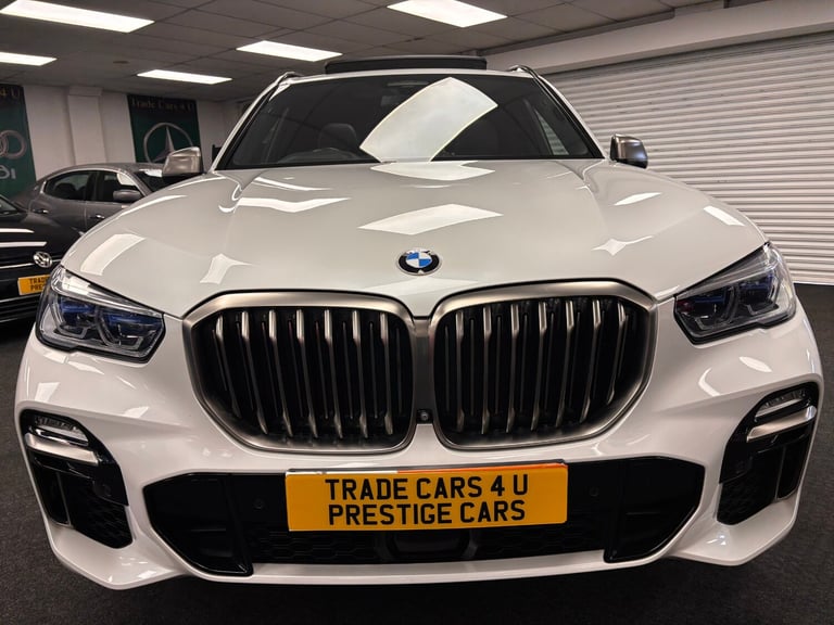 HUGE SPEC BMW X5 M50d XDRIVE QUAD TURBO DIESEL EURO 6 AUTO *WHITE PEARL*RARE X5