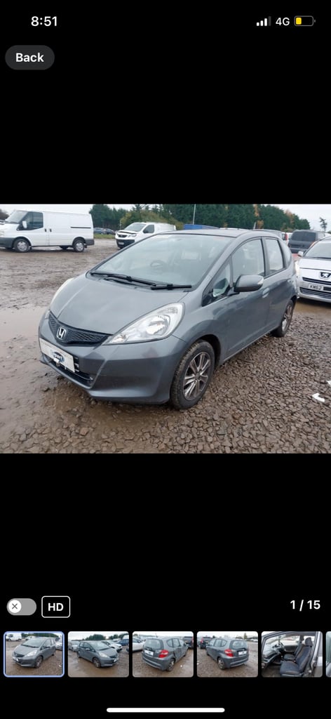 2014 Honda jazz BREAKING 