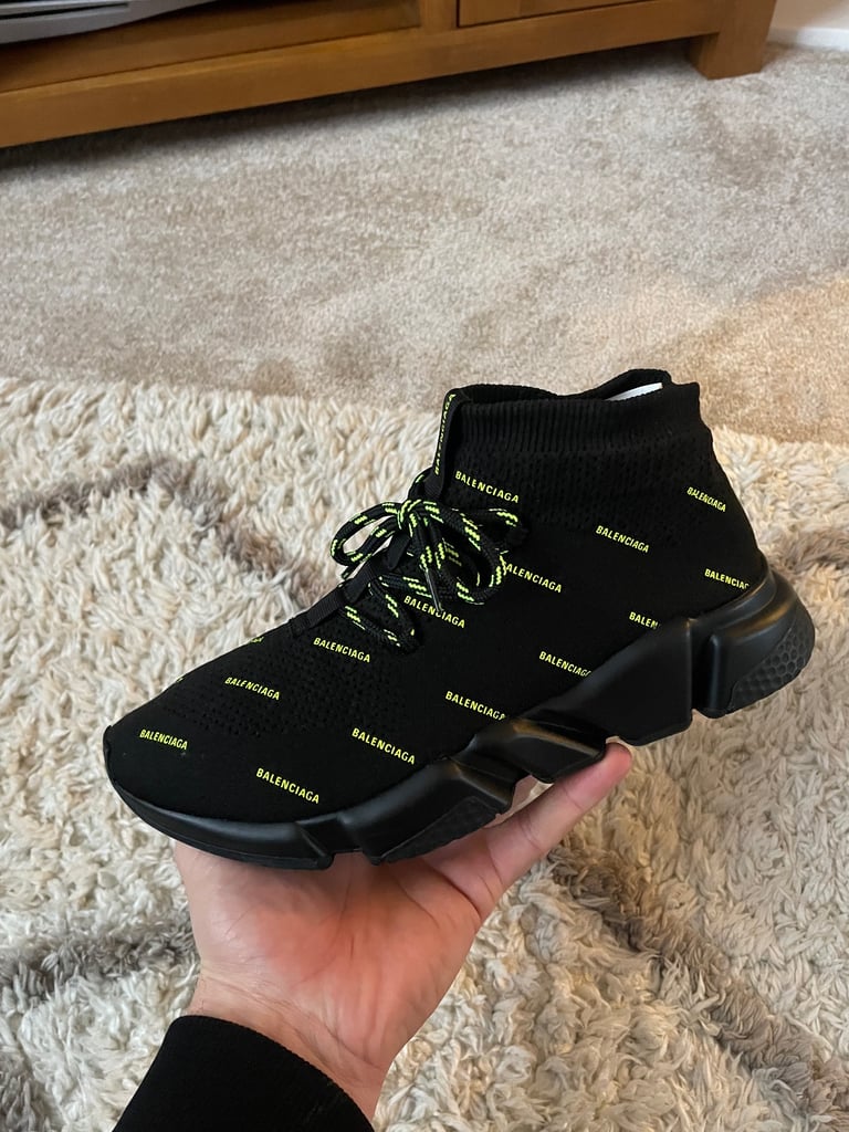 Balenciaga speed sock lace up 100% authentic like new 