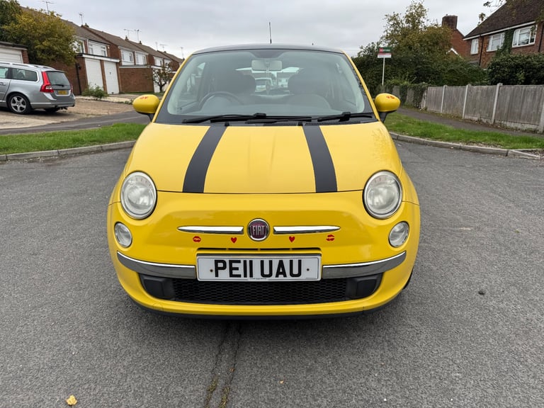 Fiat, 500, Hatchback, 2011, Manual, 1242 (cc), 3 doors