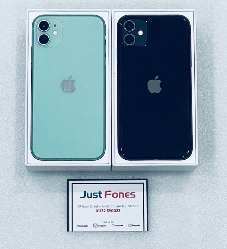 iPhone 11 Unlocked 64GB-128GB 