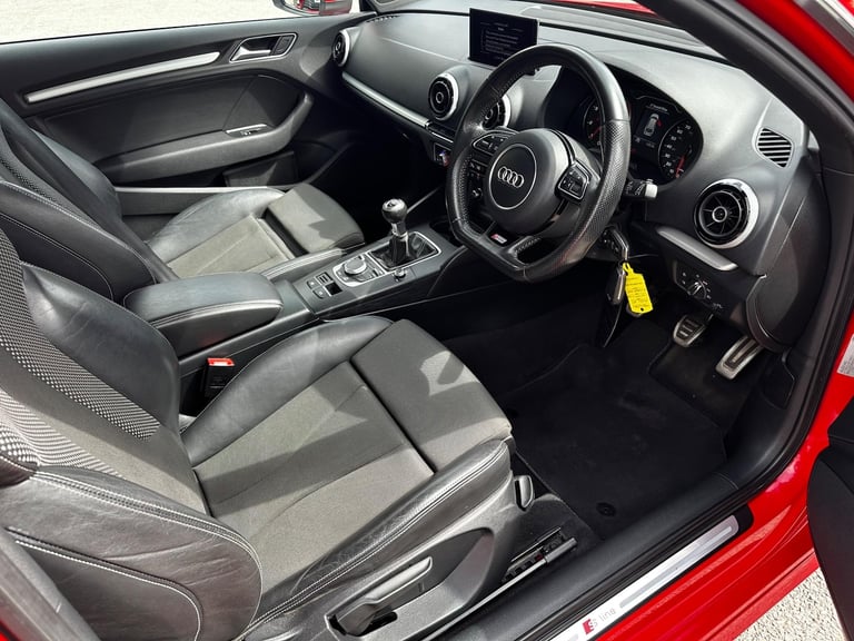 2014 Audi A3 1.4 TFSI S line Euro 6 (s/s) 3dr HATCHBACK Petrol Manual