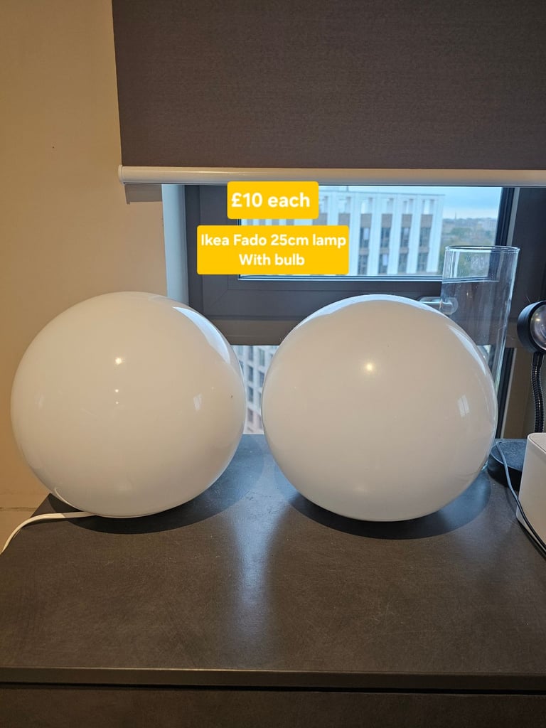 image for Ikea 25cm Fado lamp with bulb