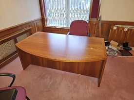 Office Desk Boardroom table and Cabinets