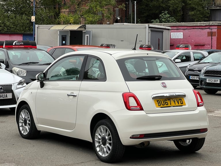 2017 Fiat 500 1.2 ECO Pop Star Hatchback 3dr Petrol Manual Euro 6 (s/s) (69 bhp)