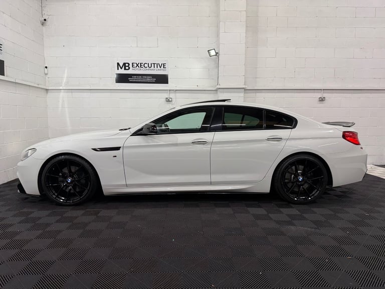 2015 15 BMW 640D M SPORT GRAN COUPE AUTOMATIC 3.0 DIESEL 313BHP WHITE 
