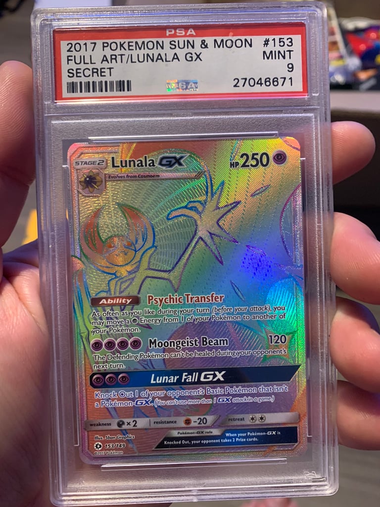 Lunala GX - PSA Graded Pokemon Cards - Pokemon