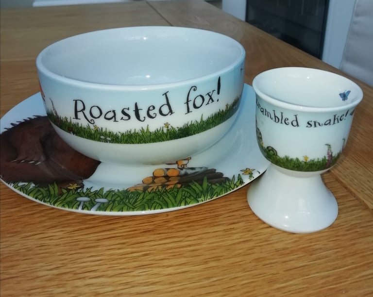 Gruffalo ceramic table wear 