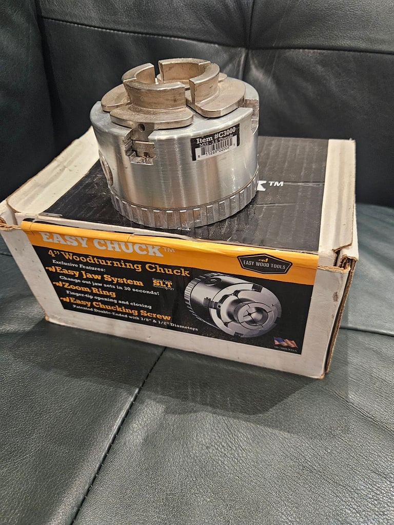 Axminster Easy Wood Tools woodturning wood turning lathe chuck M33 3.5