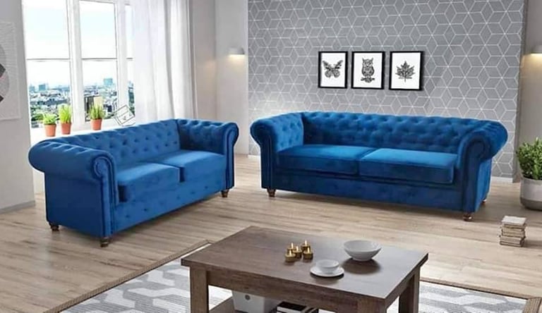 Brand New - Imperial Chesterfield Sofa Sets Available - 3 2 1s + Corners Ca;ll Today To Order