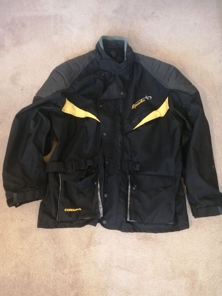 Spada textile waterproof quilted motorcycle jacket