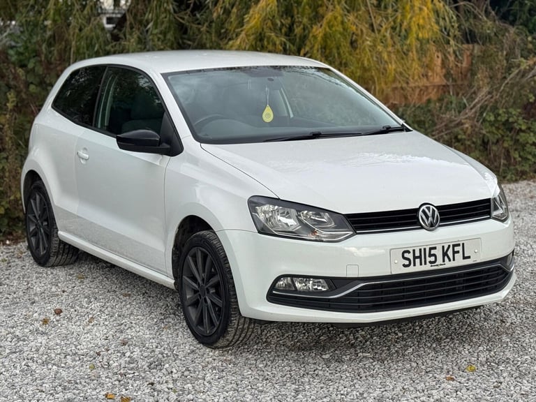2015 Volkswagen Polo 1.0 BlueMotion Tech SE Design Euro 6 (s/s) 3dr HATCHBACK Petrol Manual