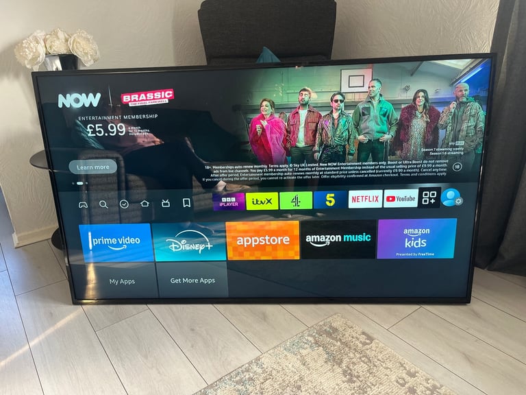 image for electriQ 65” 4K UHD HDR10 LED Smart LED TV in Great Condition