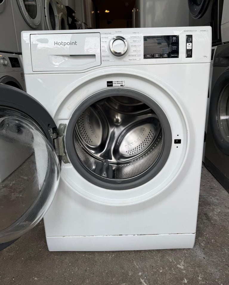Hotpoint 10kg Washing Machine With Free Delivery N Warranty 