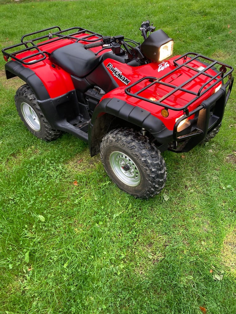 Honda Trx500 Foreman quad bike 