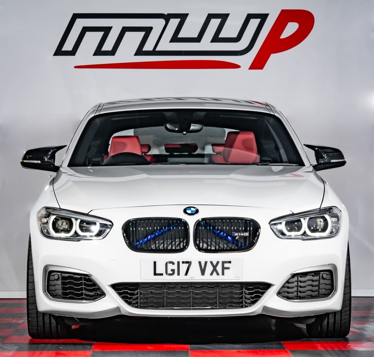 2017 BMW 1 Series M140i 3dr [Nav] Step Auto (340ps) - Red Leather - Extra's HATCHBACK Petrol Auto...