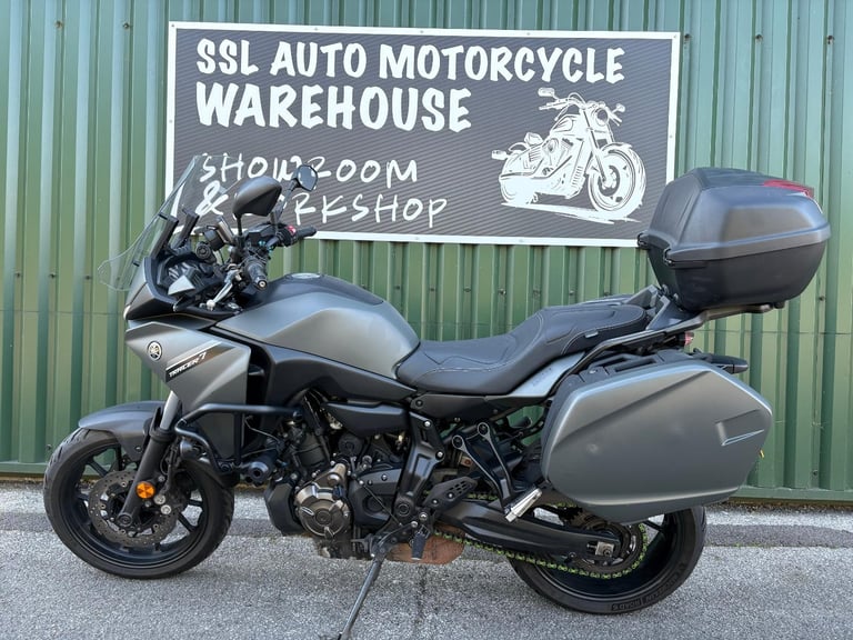 Yamaha Tracer 700 Matt Grey 2021 One Owner 22k Full Luggage Sat Nav 