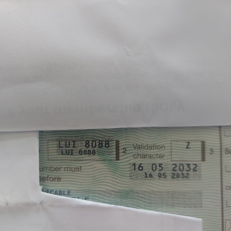 image for Personal or Private number platee LUI 8088 