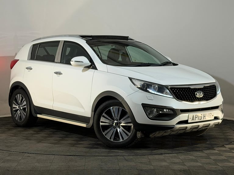 WHITE 2015 KIA SPORTAGE 3 SAT NAV ISG 1.7 DIESEL CRDI SUV 2 PREVIOUS OWNERS