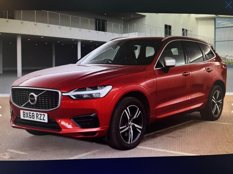 image for Volvo XC60 Petrol Plug-in h T8 R-Design Pro,Red Metallic/Black Lth,Pan roof,fsh