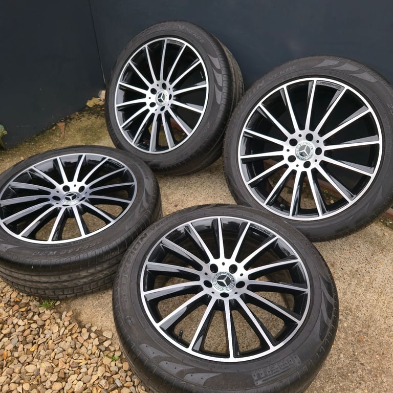 Genuine Mercedes GLC 20" Turbine Alloy Wheels AMG A2534012700 ML Night Edition