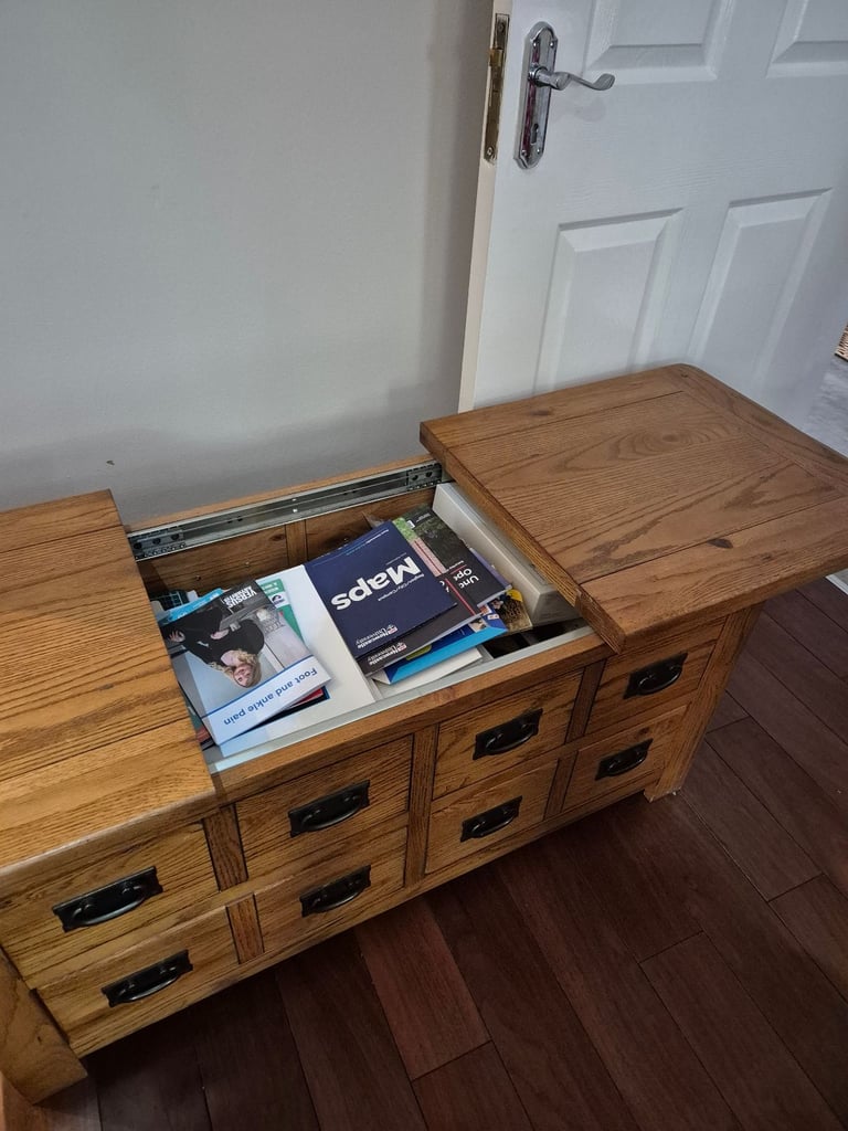 Harveys toulouse oak coffee table 