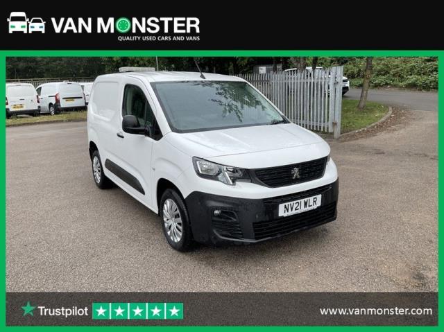 2021 Peugeot Partner 1000 1.5 Bluehdi 100 Professional Van Small Van Diesel Manual