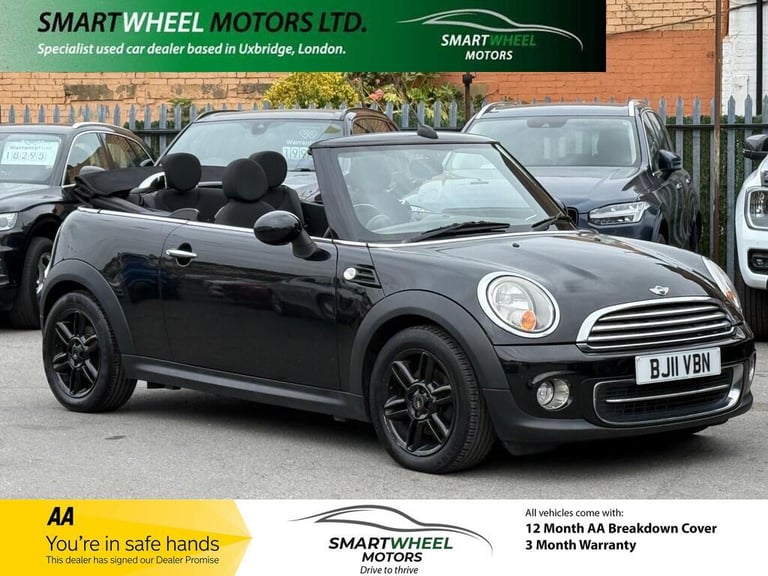 image for 2011 MINI Convertible 1.6 Cooper Euro 5 2dr CONVERTIBLE Petrol Manual